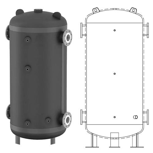 ACF series – Cooling carbon steel buffer tank with flange connection category image